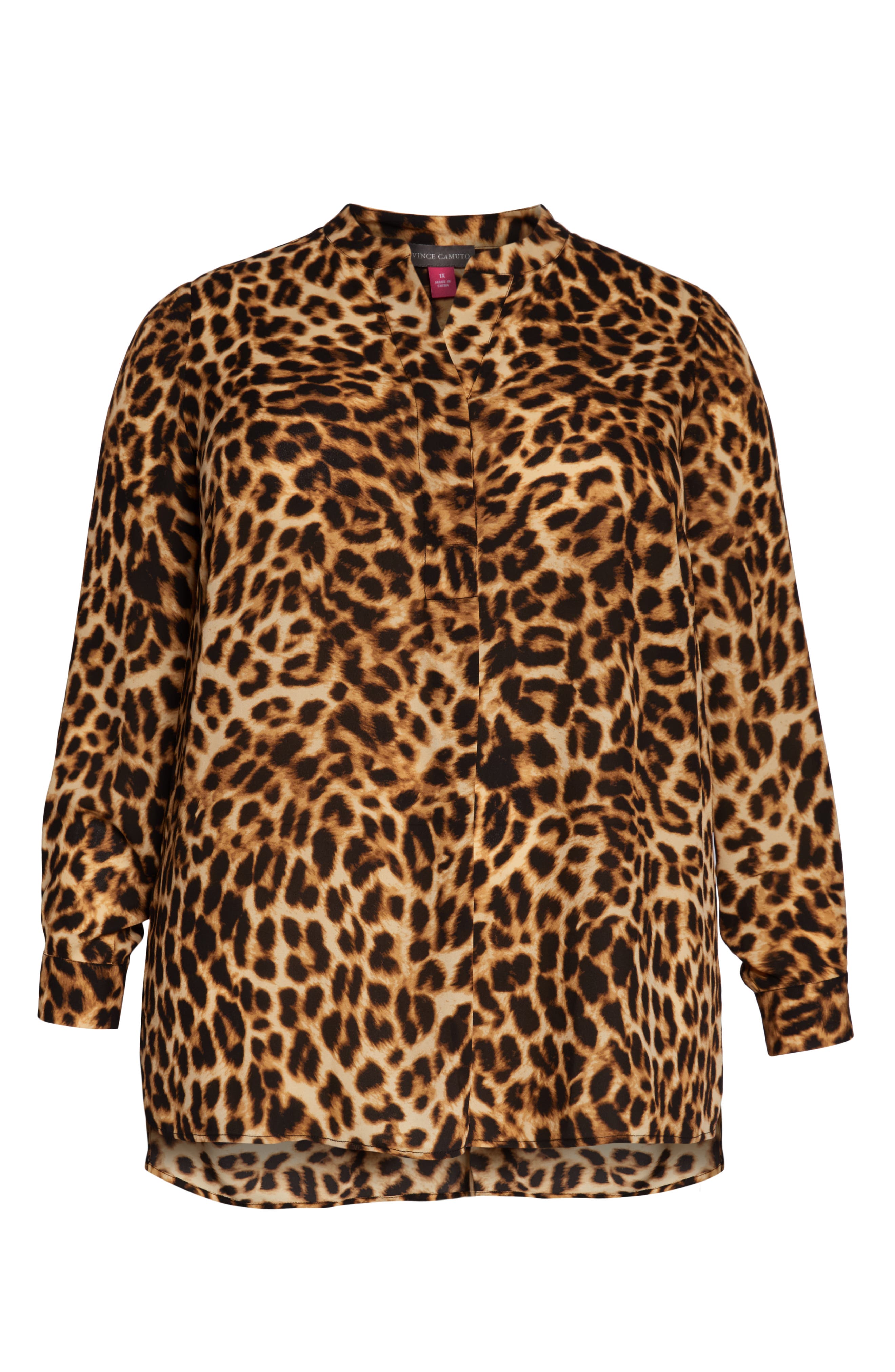 Vince Camuto | Leopard Print Tunic Top | Nordstrom Rack