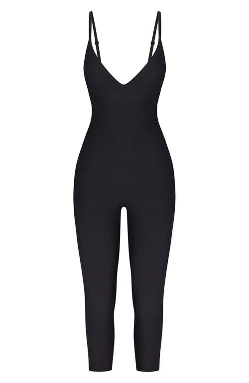 Shop Skims Body Super Push-up Catsuit In Onyx