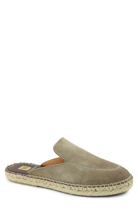 Bruno Magli Estrada Leather Espadrille Mule Sneaker In Taupe