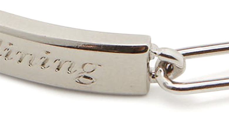 KATE SPADE KATE SPADE NEW YORK SILVER LINING ID BRACELET 