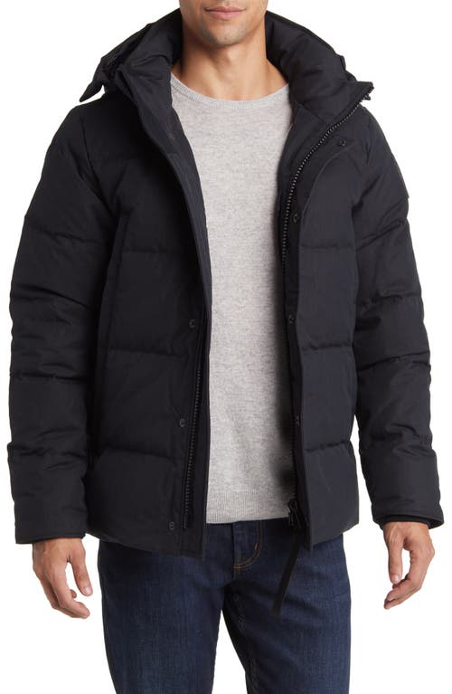 Canada Goose Wyndham Water Repellent 625 Fill Power Down Parka Black at Nordstrom,