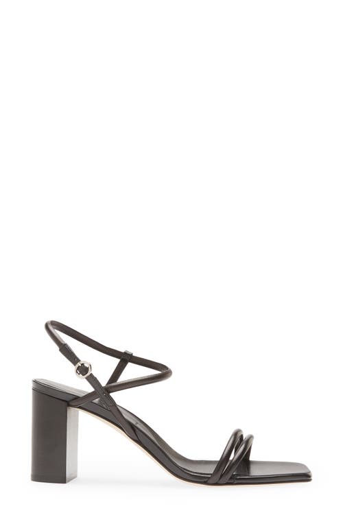 Aeyde Helene Ankle Strap Sandal In Black