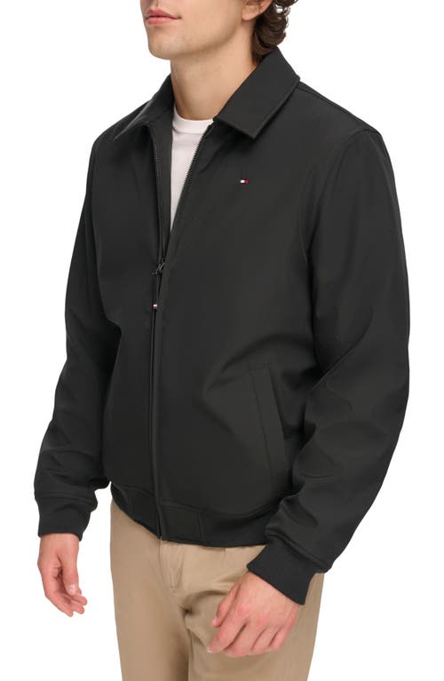 Tommy Hilfiger Black Polyester Men Jacket In Black