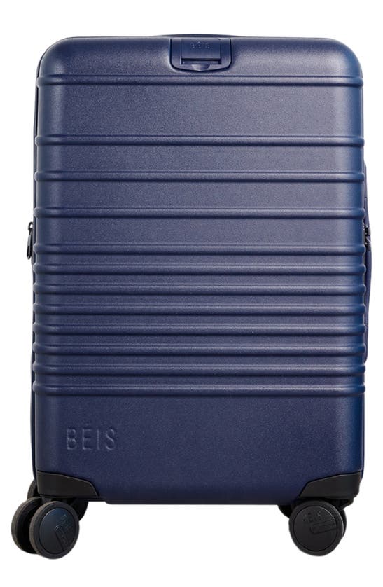 Beis The Carryon Spinner Luggage In Navy ModeSens