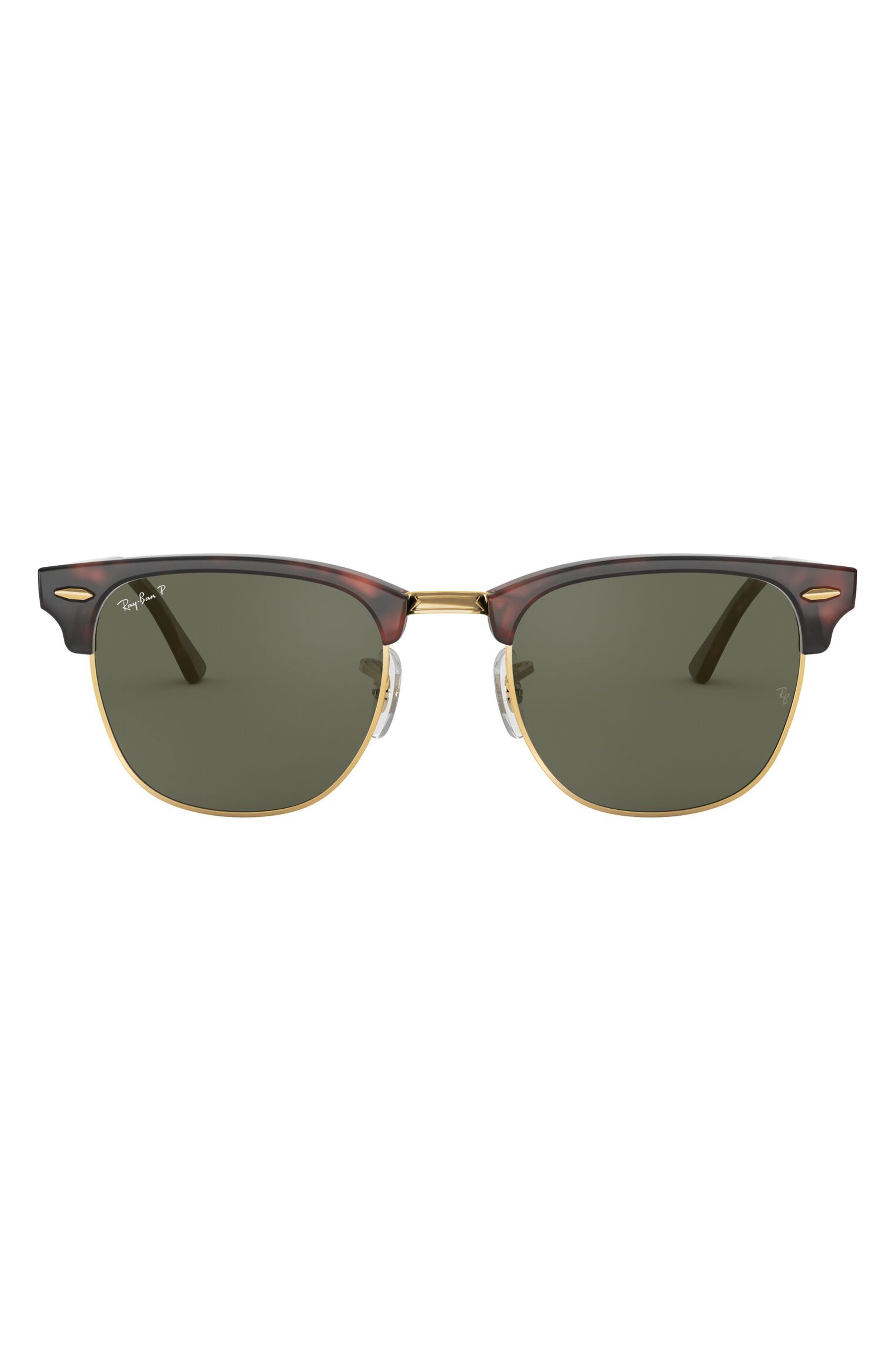 ray ban clubmaster 55mm polarized