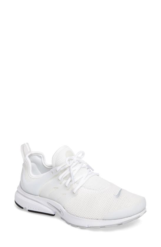 Nike Air Presto Sneaker In White/ Pure Platinum/ White