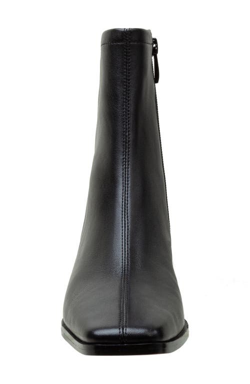 Linea Paolo Saylor Square Toe Boot In Black