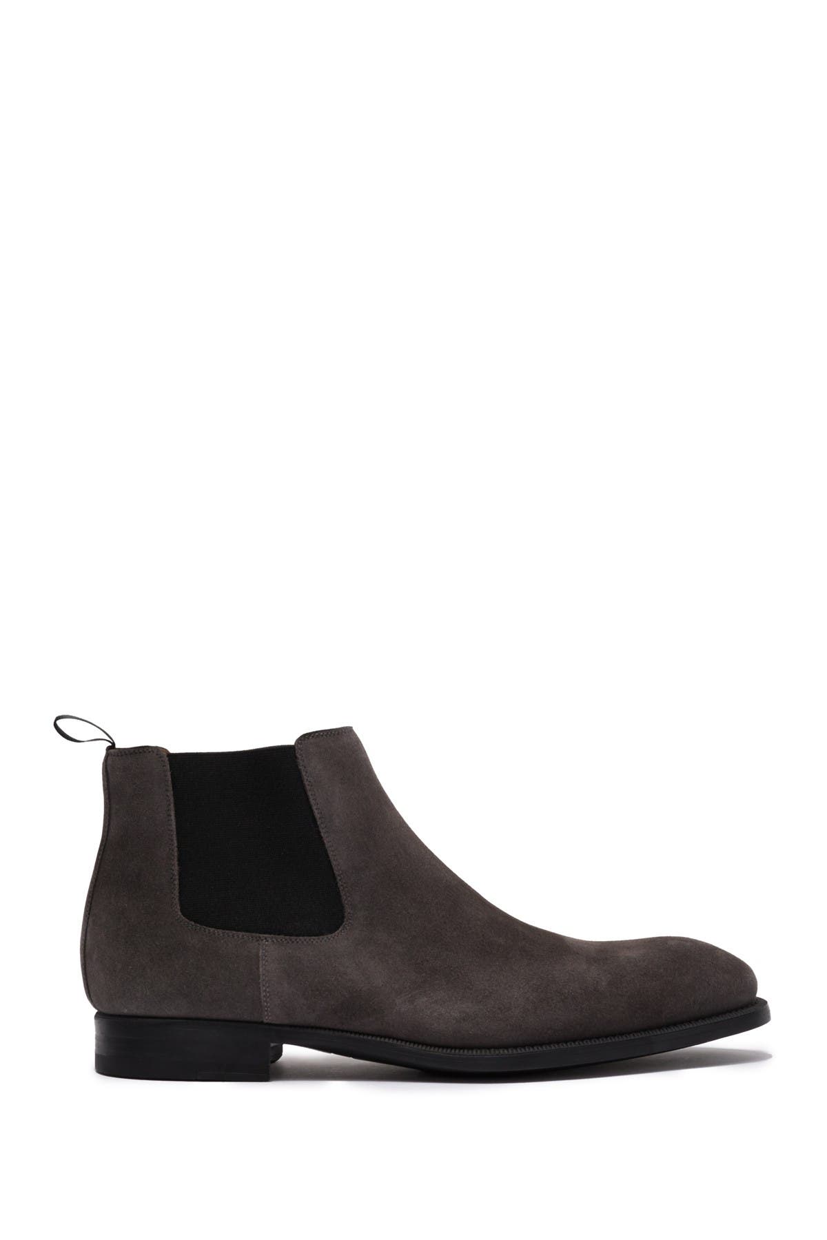 magnanni chelsea boots suede