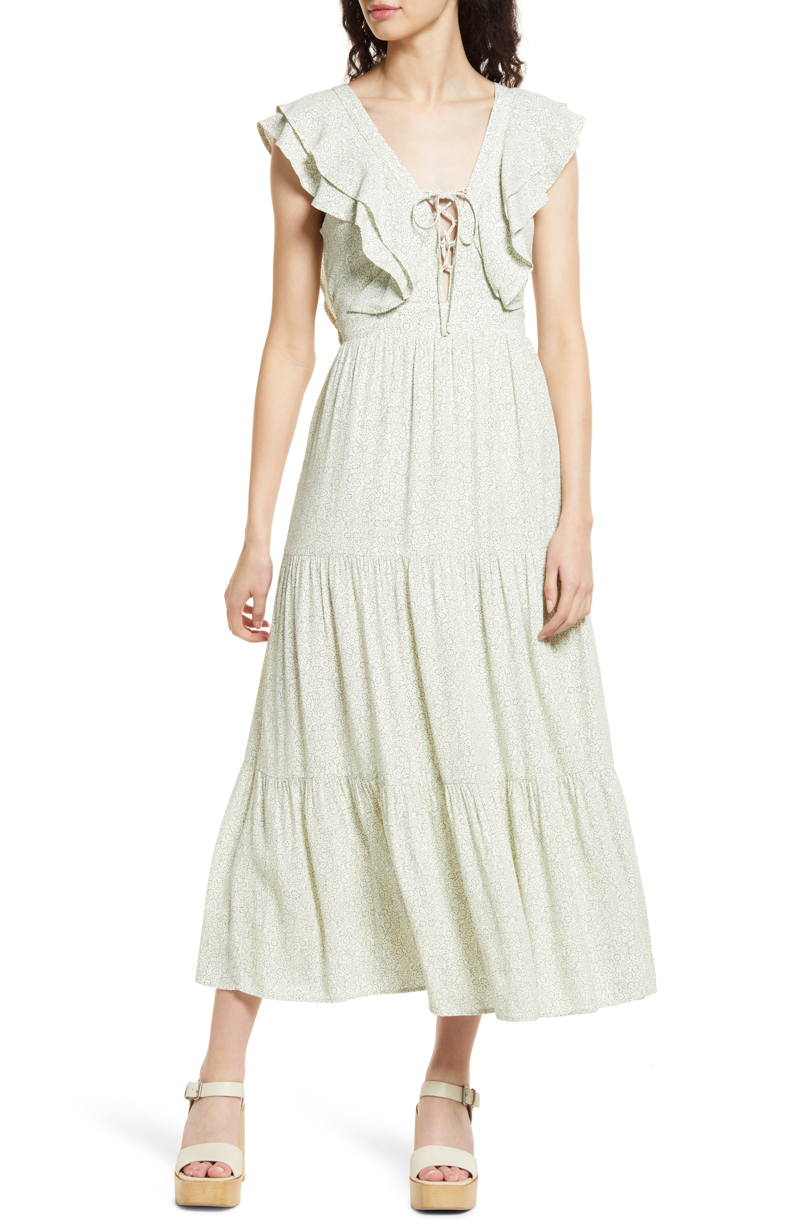 floral applique dress lulus