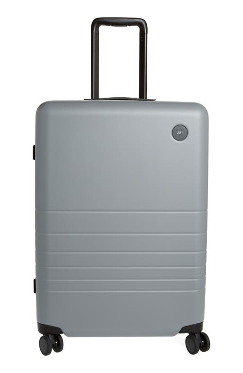 Monos 27-Inch Medium Check-In Spinner Luggage in Storm Grey