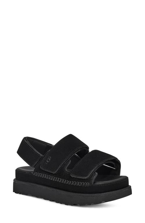 UGG(r) Goldenstar Slingback Platform Sandal in Black