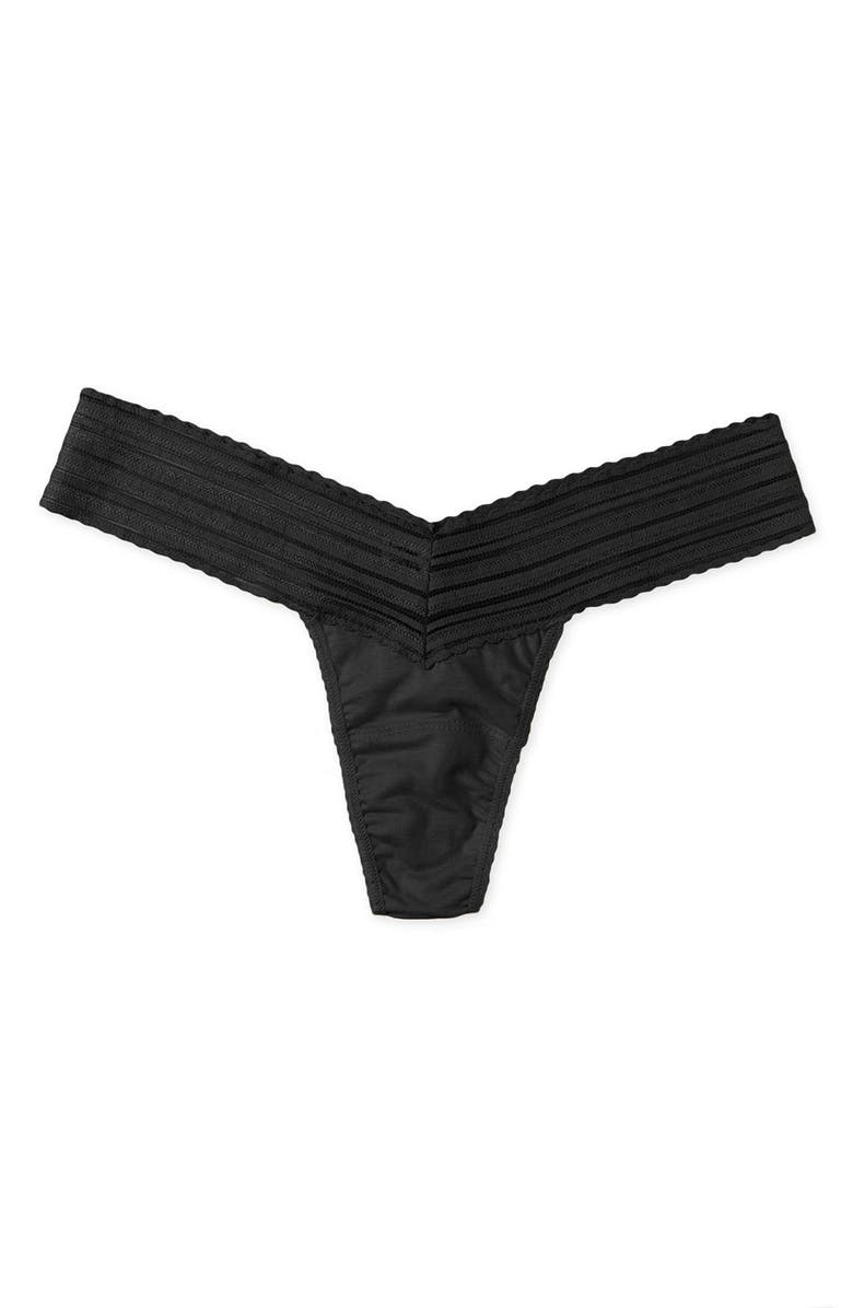 Hanky Panky Low Rise Cotton Thong (4 for $52) | Nordstrom