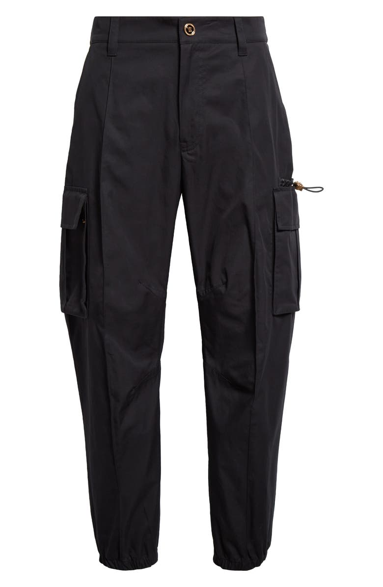 Versace Informal Light Cotton Gabardine Cargo Joggers | Nordstrom