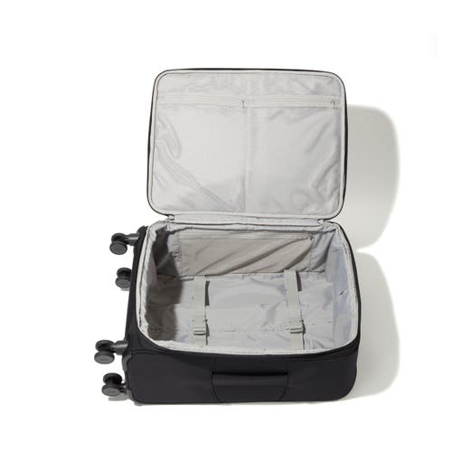 Baggallini 26 In. Large Checked Luggage With Expansion In Black