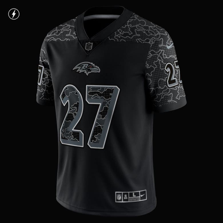 Nike Women's J.K. Dobbins Black Baltimore Ravens Game Jersey - Black