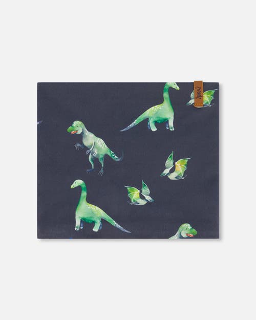 Deux Par Deux Baby Boy's Neck Tube Grey Printed Dinosaurs at Nordstrom, Size X-Small