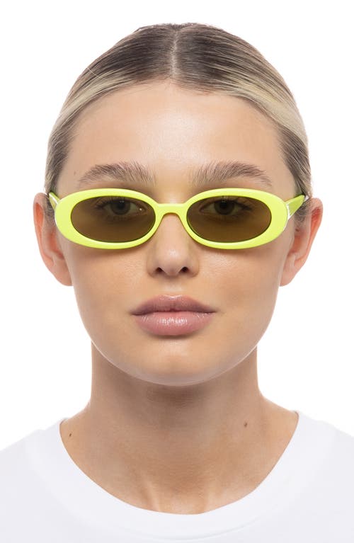 LE SPECS LE SPECS OUTTA LOVE 51MM OVAL SUNGLASSES
