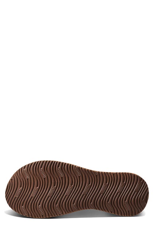 Shop Reef Cushion Phantom 2.0 Flip Flop In Brown/black