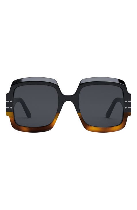 'DiorSignature S1U 55mm Square Sunglasses