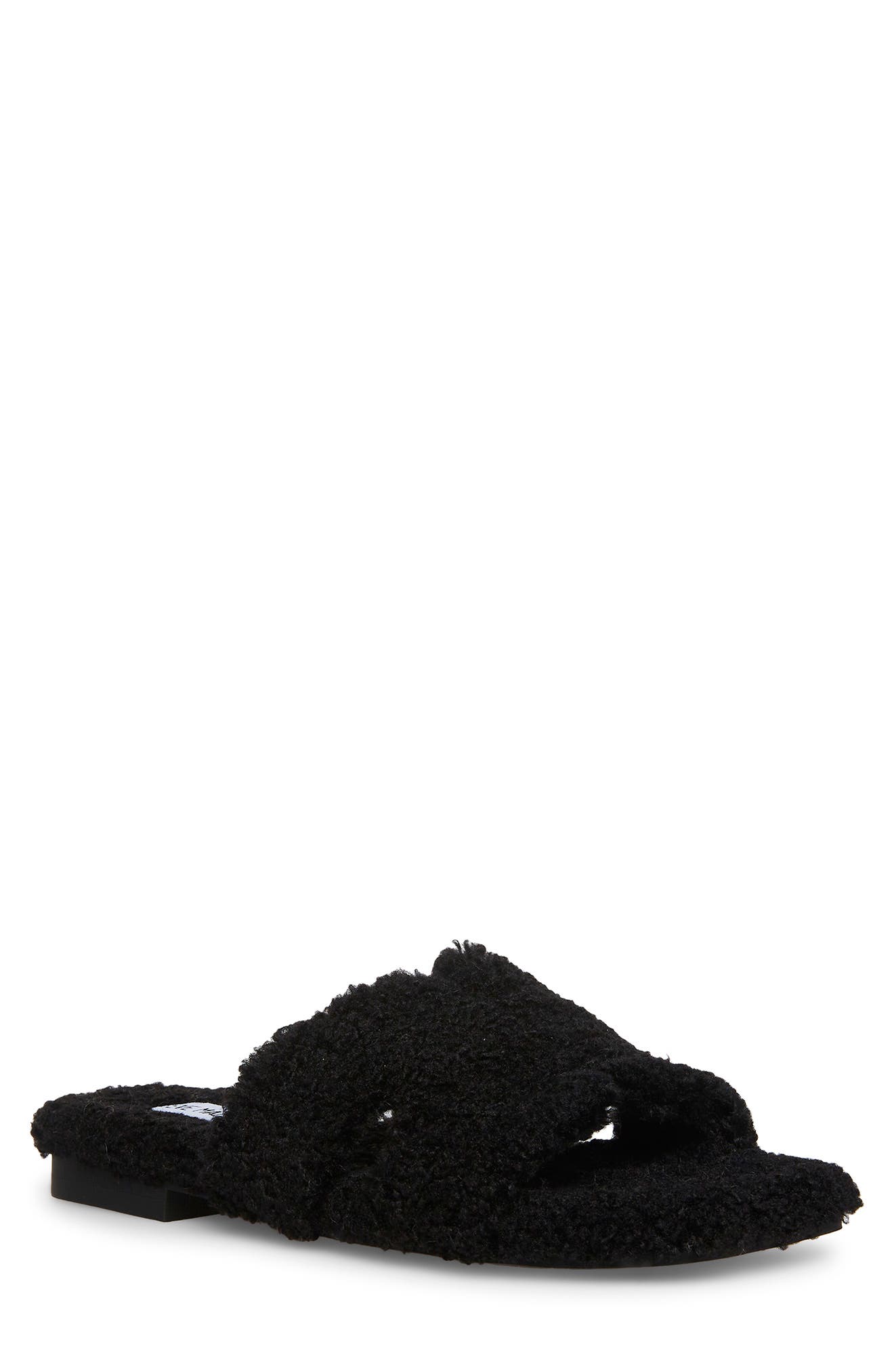 steve madden fur slides