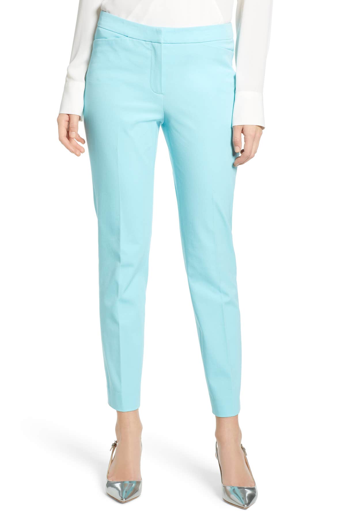  Ankle Pants, Main, color, BLUE GULF