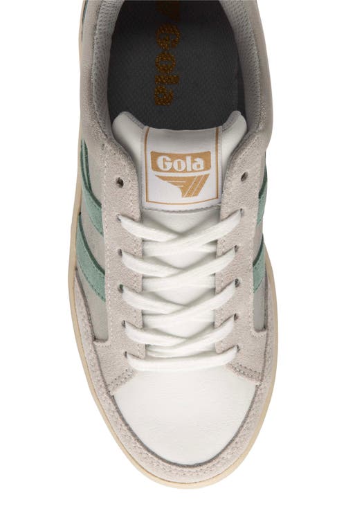 Shop Gola Super Slam Blaze Sneaker In Silver/green Mist/grey