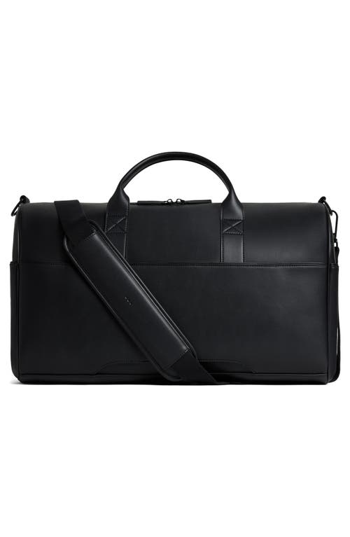 Monos Metro Water Repellent Carry All Duffle Bag In Carbon Black