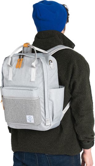 Sustainable Elkin Diaper Bag Backpack - Sage