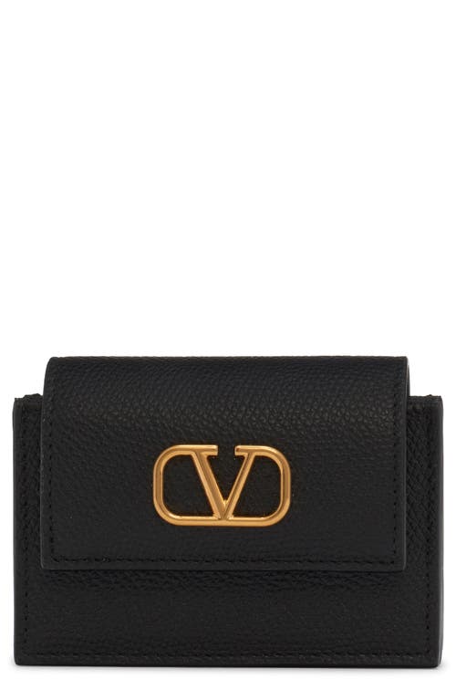 Valentino Garavani VLOGO Card Case in Nero at Nordstrom