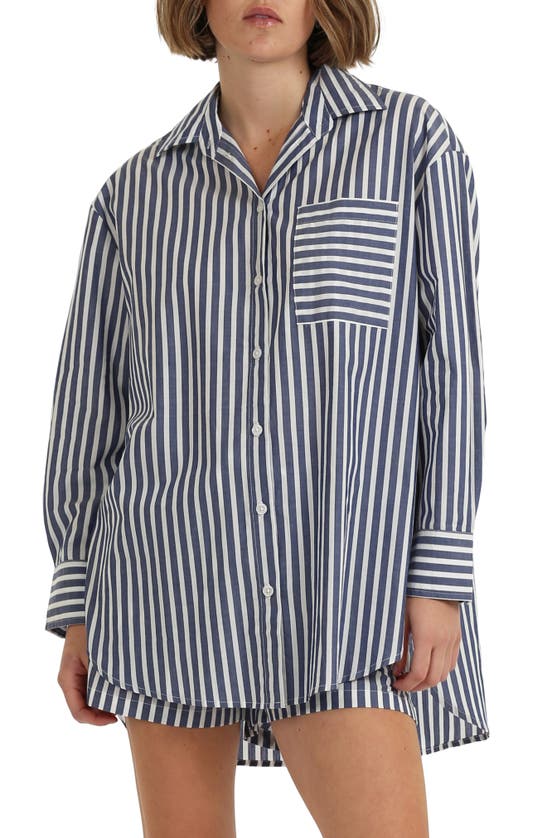 PAPINELLE PAPINELLE STRIPE COTTON PAJAMAS