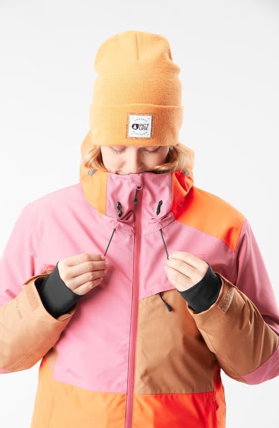PICTURE ORGANIC CLOTHING PICTURE ORGANIC CLOTHING SEEN COLORBLOCK WATER REPELLENT SKI JACKET