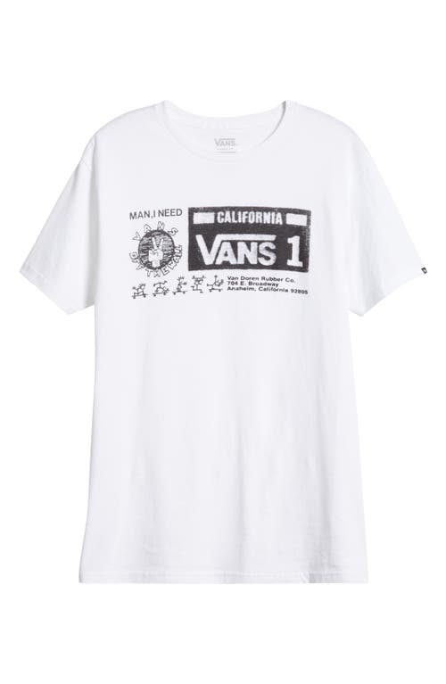 Shop Vans Warehouse Art Ii Graphic T-shirt In White