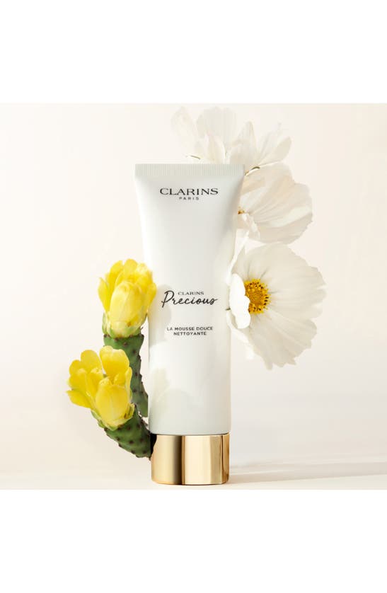 Shop Clarins Precious La Mousse Luxury Foaming Face Cleanser, 4.2 oz