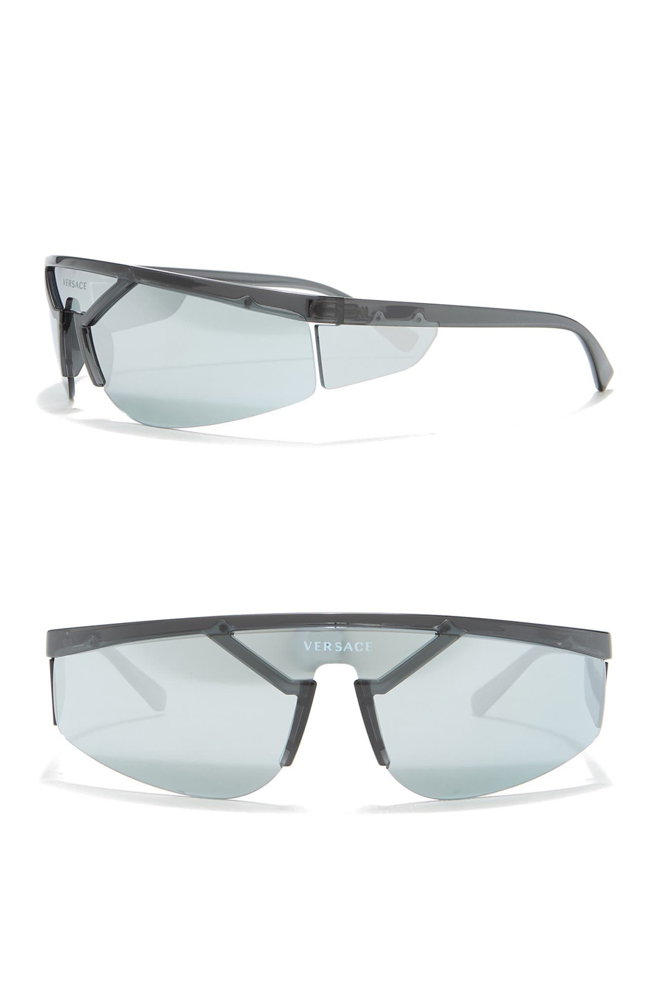 Versace 139mm Shield Sunglasses Nordstrom Rack