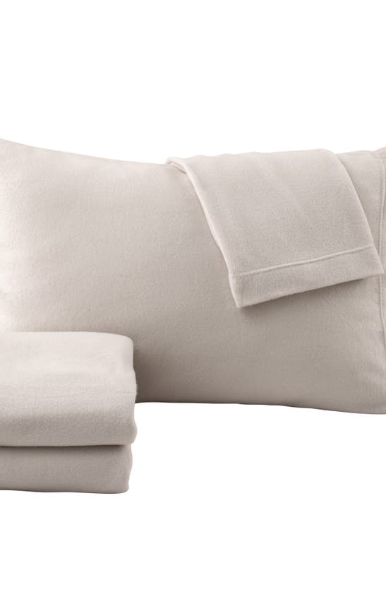 Woven & Weft Super Soft Extra Plush Fleece Sheet Set In Ivory