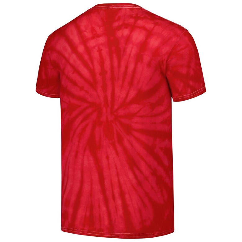 Shop Stitches Unisex  Red Washington Mystics Tie-dye Logo T-shirt