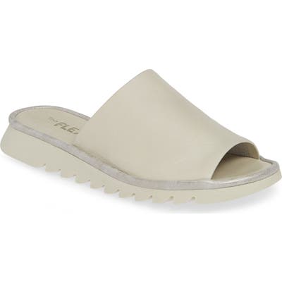 The Flexx Shore Thing Slide Sandal- Grey