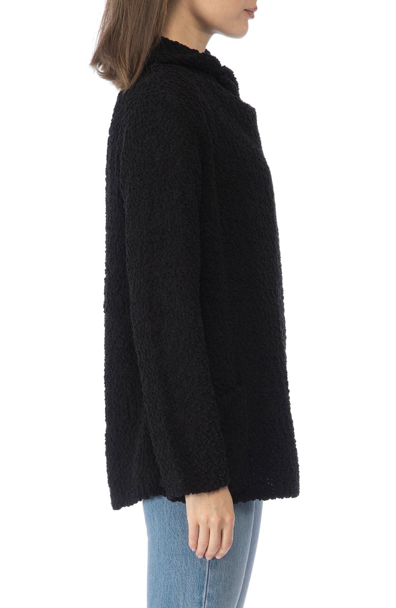 Bobeau Boucle Popcorn Draped Button 
