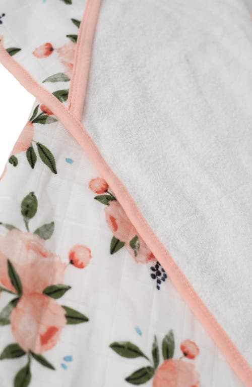 LITTLE UNICORN LITTLE UNICORN COTTON MUSLIN & TERRY HOODED TOWEL 