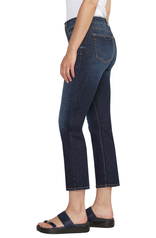 Shop Jag Jeans Jag Ruby Mid Rise Crop Straight Leg Jeans In Canyon Blue