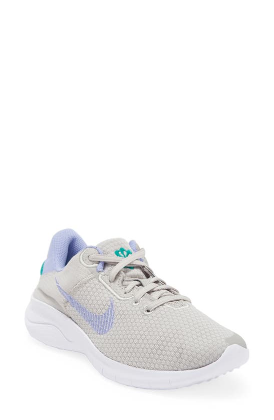 Nike Flex Experience Athletic Sneaker In Iron/ Neptune Green/ White