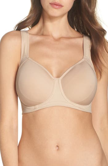 WACOAL SPORT High Impact Underwire Bra Womens Size 38H - Nude/Sand #855170  for sale online