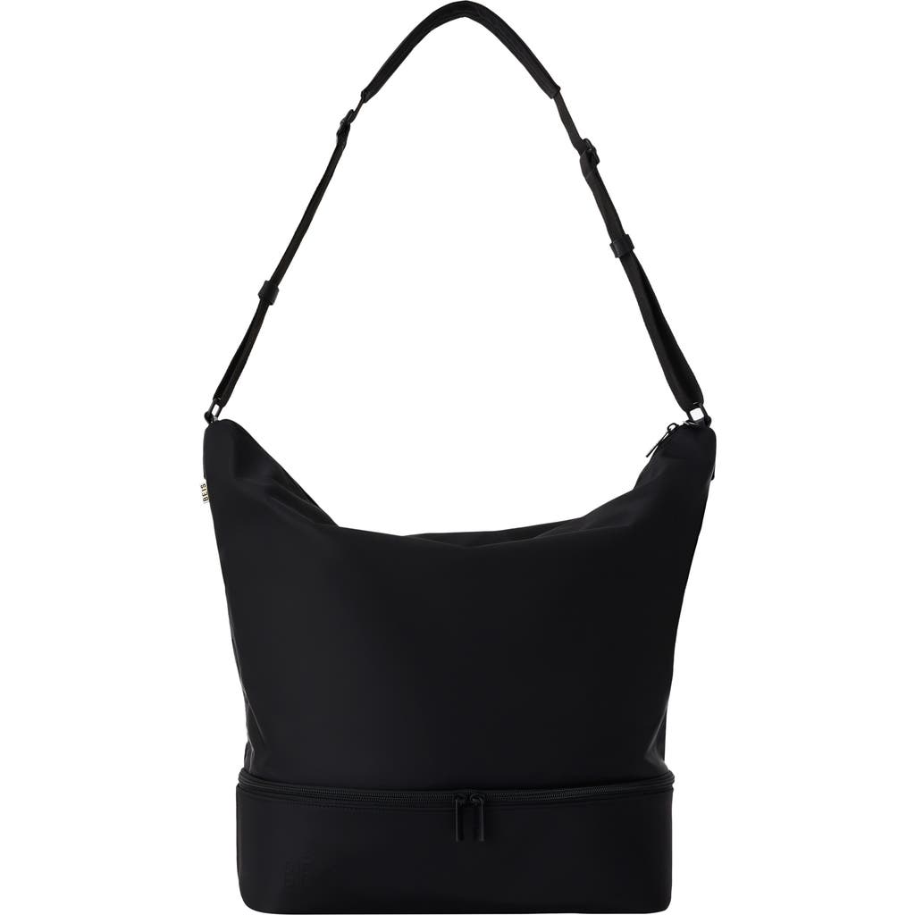 Beis The Day Tripper Nylon Tote In Black