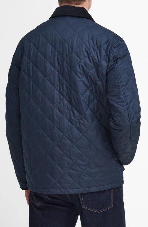 Shop Barbour Hornby Quilted Jacket In Navy