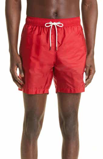 Moncler Logo Patch Swim Trunks Nordstrom