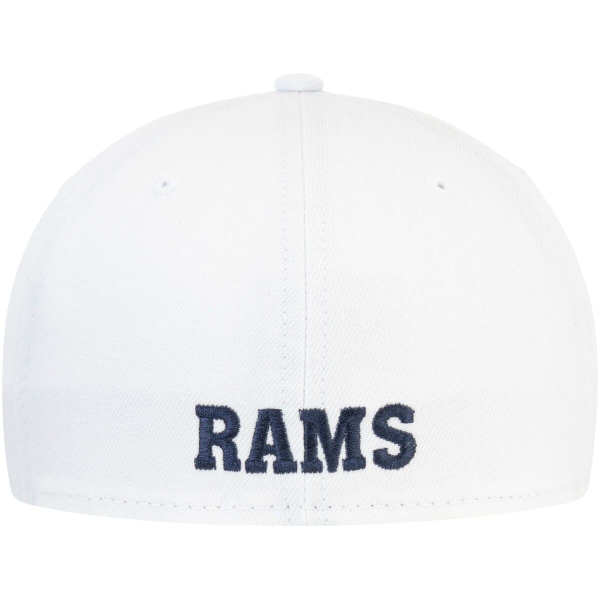 New Era Men's New Era White Los Angeles Rams Historic Omaha 59FIFTY ...