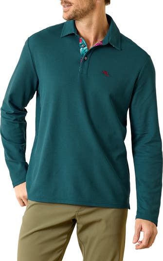 Tommy bahama emfielder top long sleeve polo
