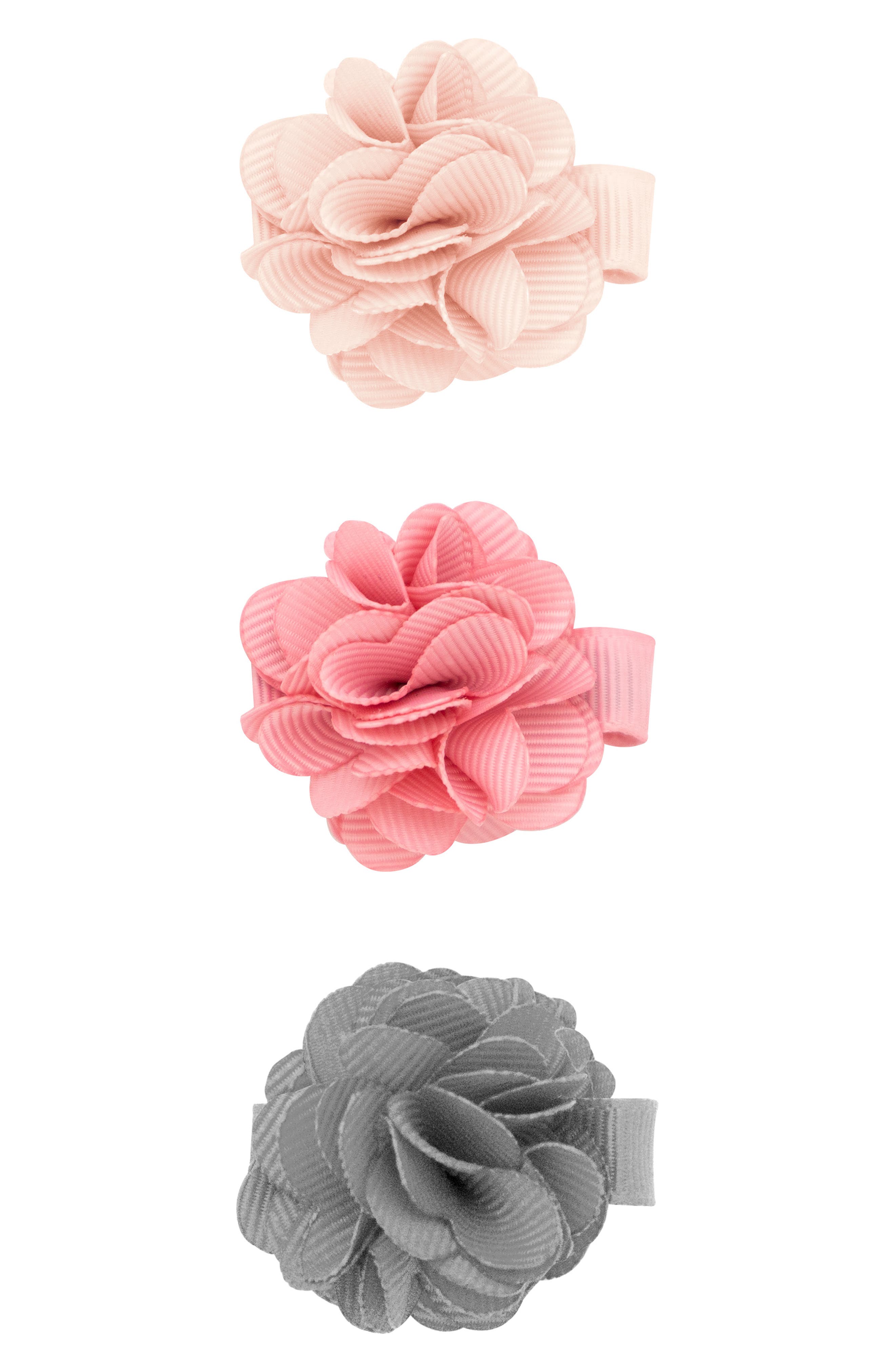 flower hair clips for babies