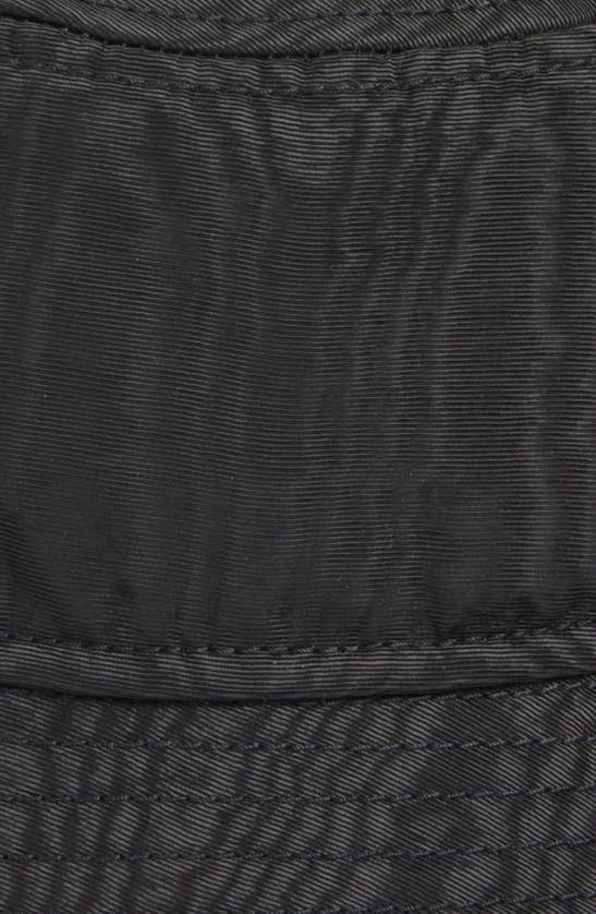 Shop Marine Serre Moiré Bucket Hat In Black
