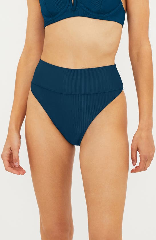 BEACH RIOT BEACH RIOT HIGHWAY HIGH WAIST BIKINI BOTTOMS